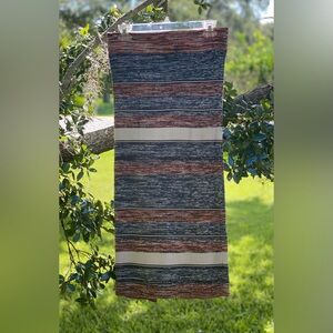 PrAna maxi striped organic cotton skirt medium